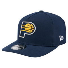 Indiana Pacers Core Logo A-Frame 9FIFTY Snapback Hat Navy - NBA