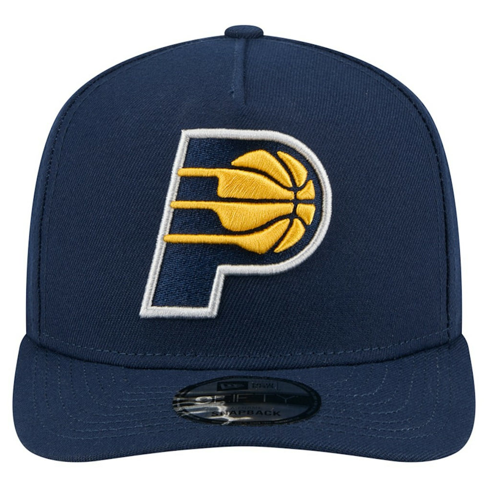 Indiana Pacers Core Logo A-Frame 9FIFTY Snapback Hat Navy - NBA