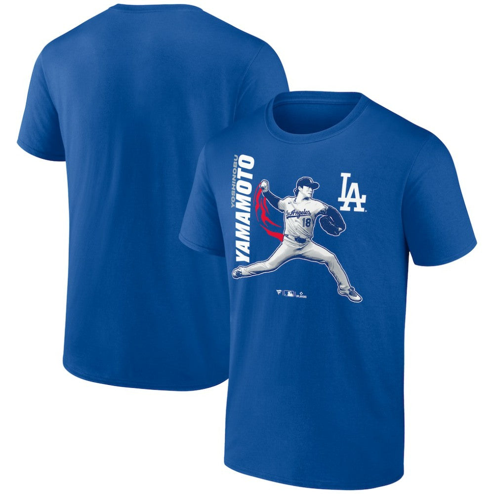 Yoshinobu Yamamoto Los Angeles Dodgers Player Graphic T-Shirt - MLB
