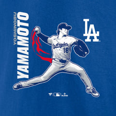 Yoshinobu Yamamoto Los Angeles Dodgers Player Graphic T-Shirt - MLB