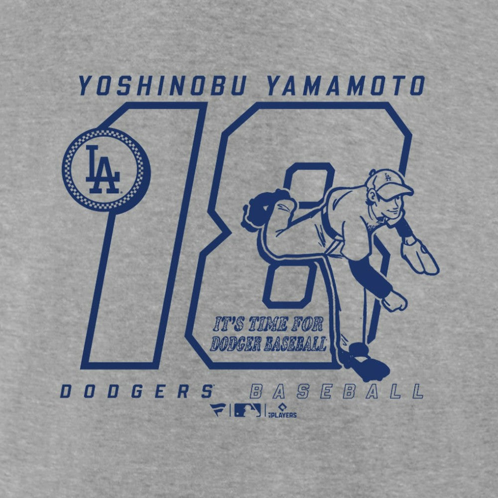 Yoshinobu Yamamoto Los Angeles Dodgers Player Graphic T-Shirt - MLB