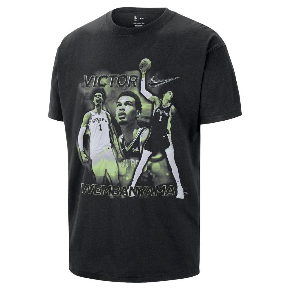 Victor Wembanyama San Antonio Spurs Unisex Athlete T-Shirt Black - NBA
