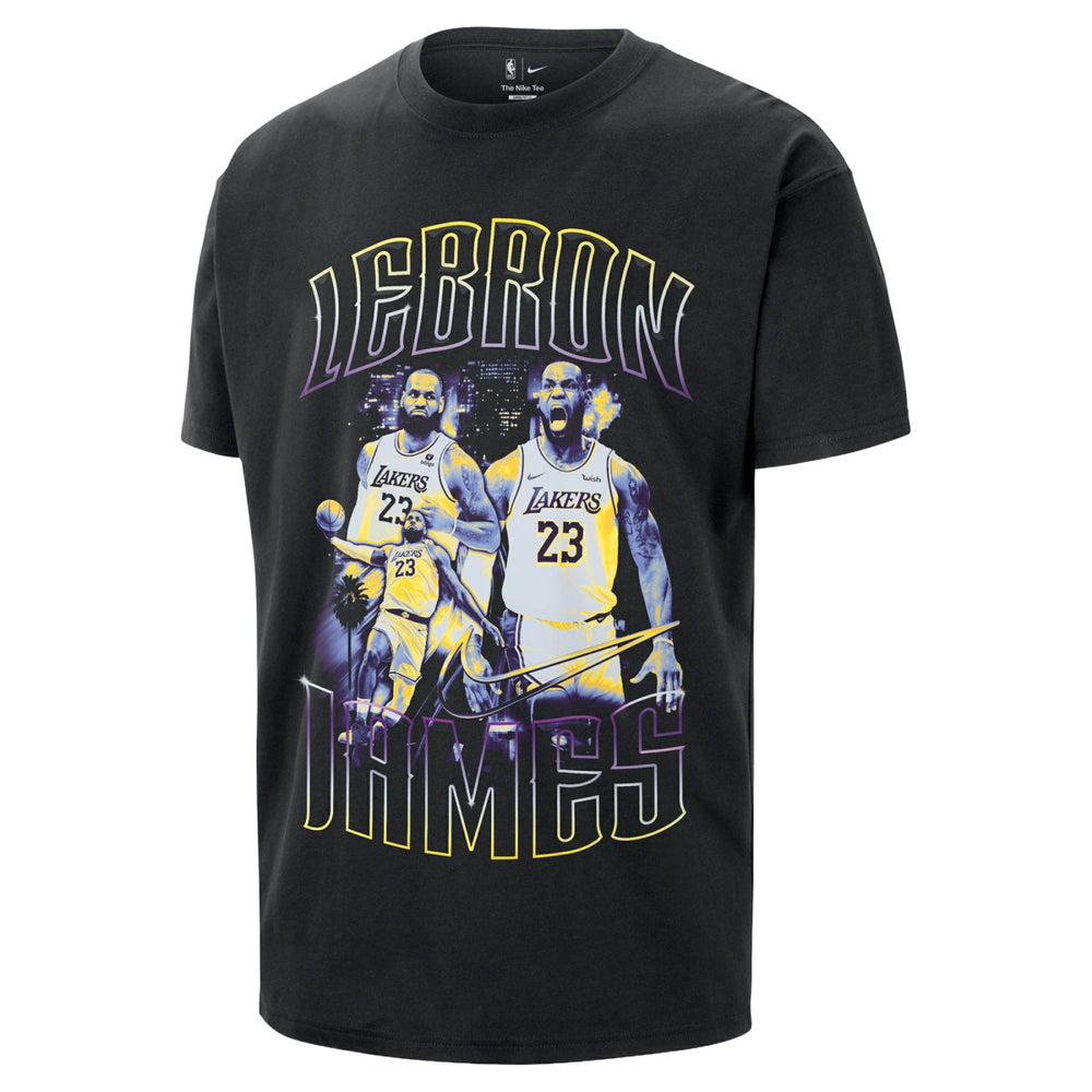 LeBron James Los Angeles Lakers Unisex Athlete T-Shirt Black - NBA