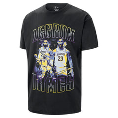 LeBron James Los Angeles Lakers Unisex Athlete T-Shirt Black - NBA
