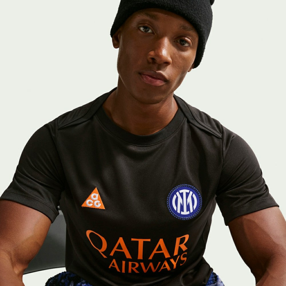 Inter Milan Academy Pro Dri-FIT Pre-Match Top Black | Nike Sale