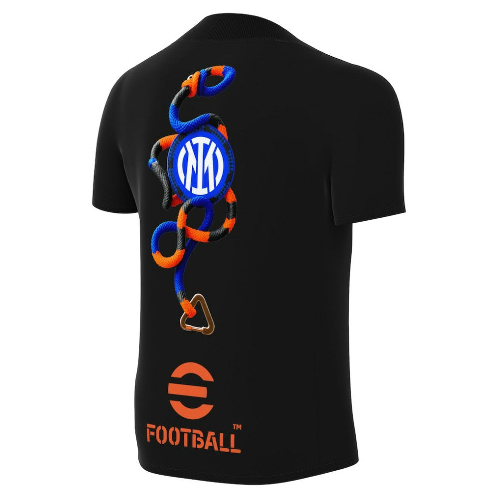 Inter Milan Youth Pre-Match Dri-FIT Top Black | Nike