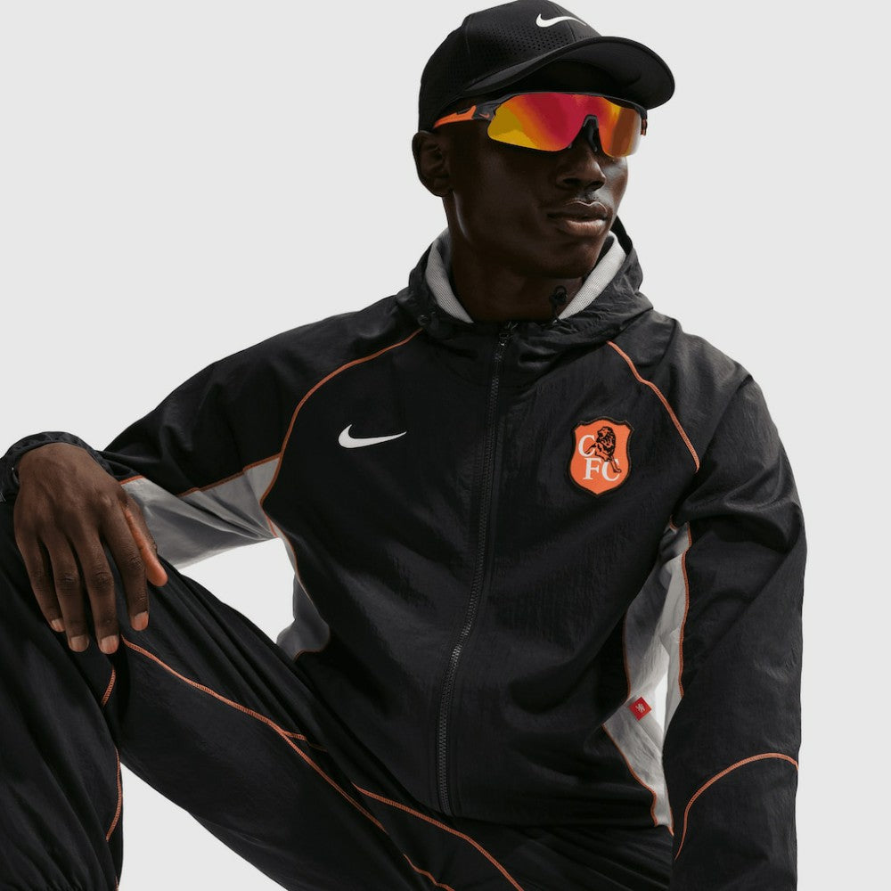 Chelsea Strike+ Water-Repellent Full-Zip Hoodie Gray | Nike cheap