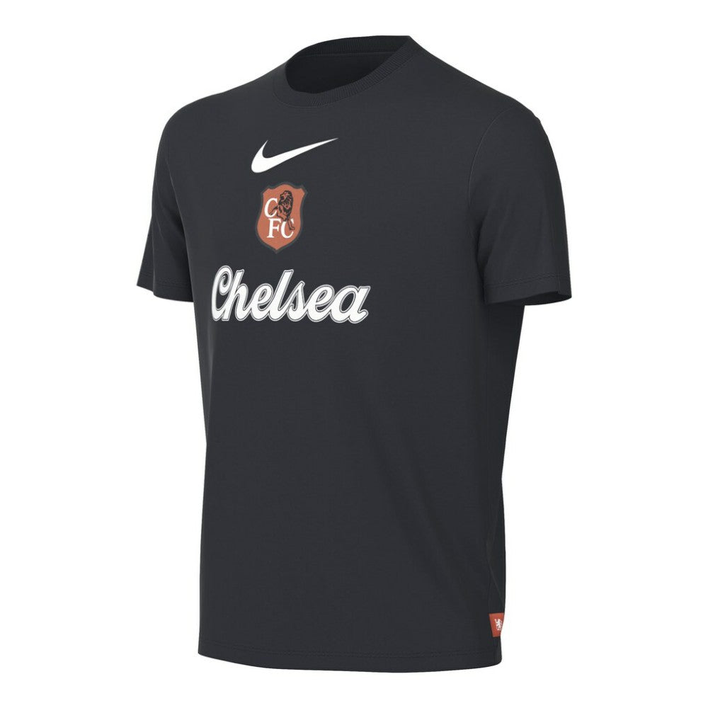 Chelsea Youth Crest T-Shirt Black | Nike online