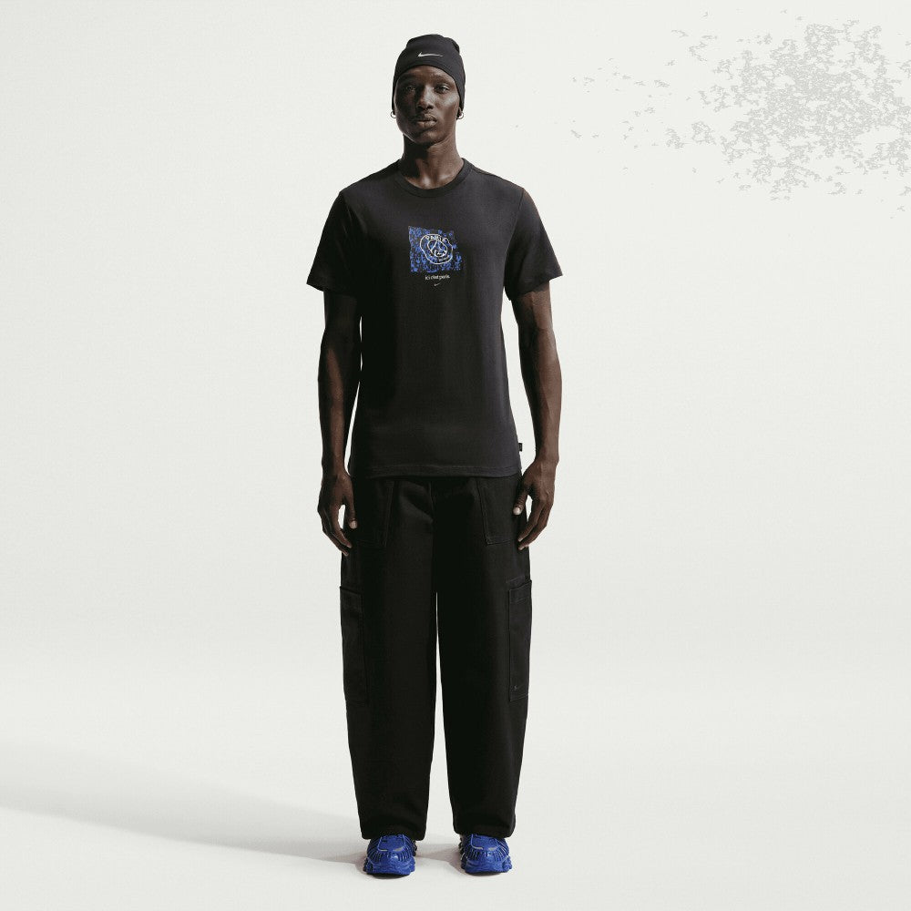 Paris Saint-Germain Men's Banner T-Shirt Black | Nike cheap