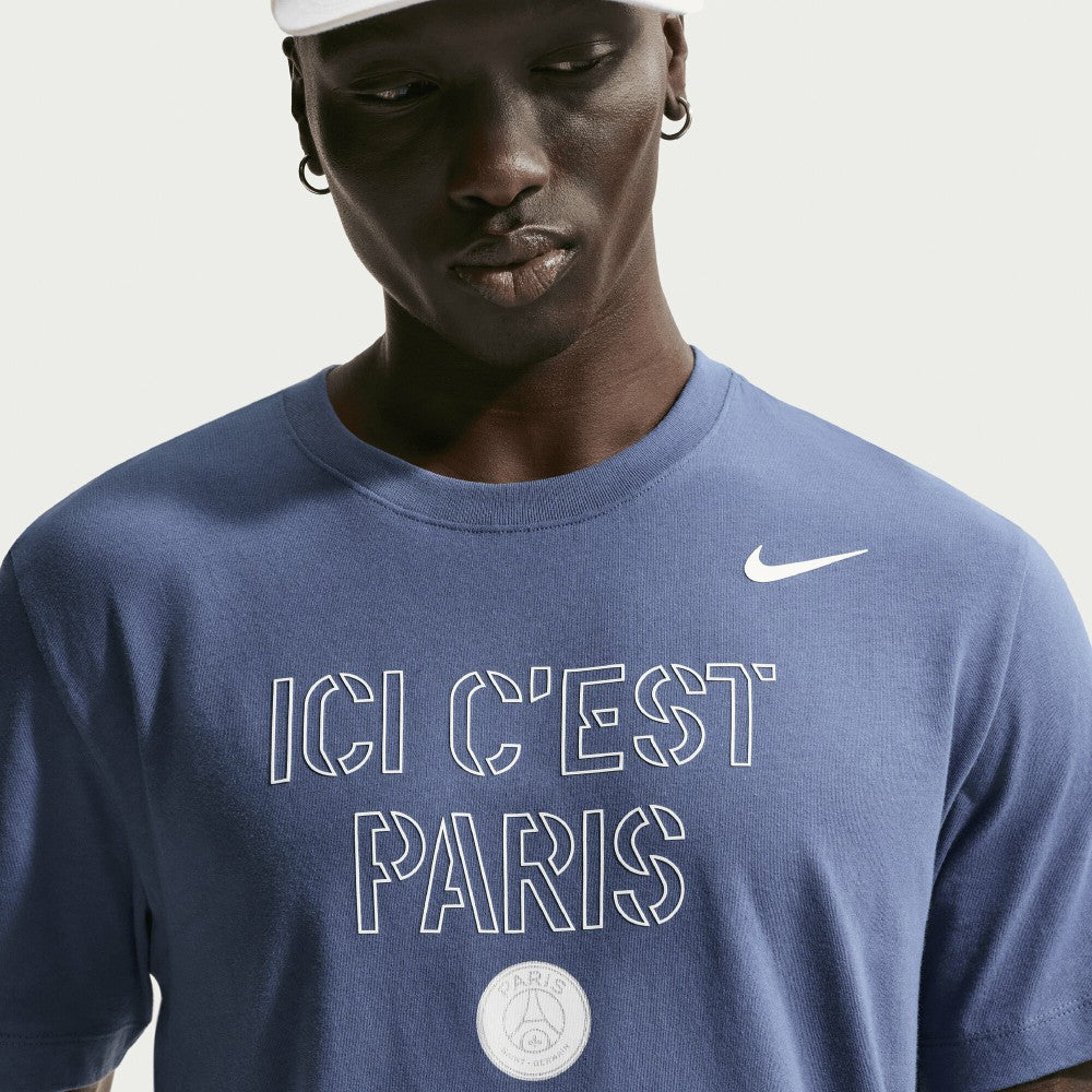 Paris Saint-Germain Men's Team Pride T-Shirt Blue | Nike cheap