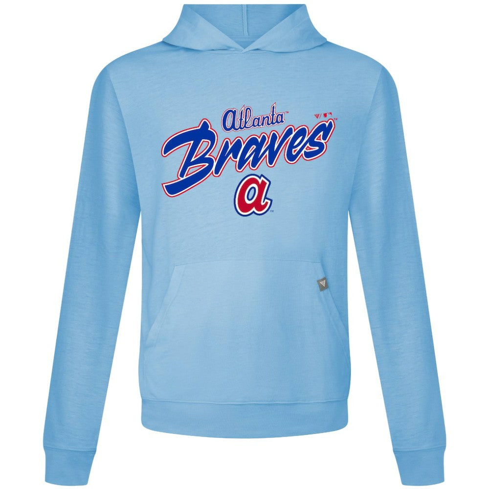 Atlanta Braves Levelwear Defiant Relay Pullover Hoodie - MLB