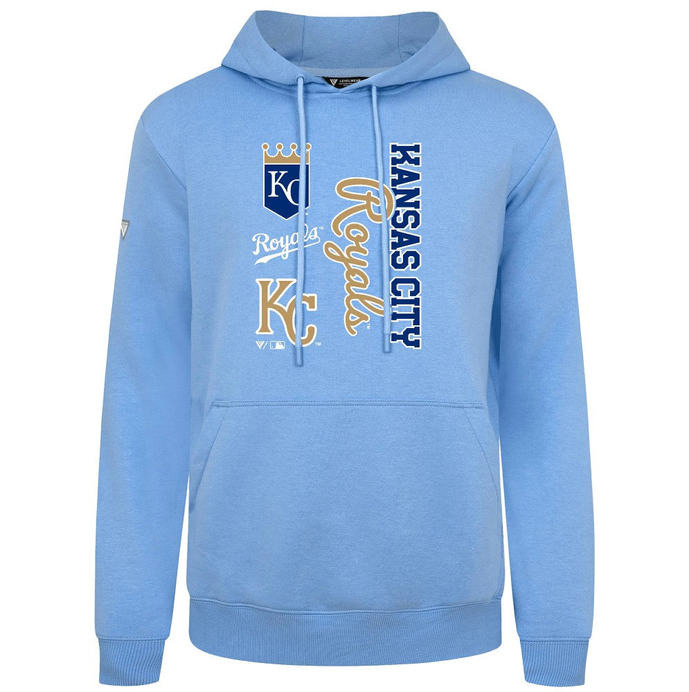 Kansas City Royals Levelwear Crown Podium Pullover Hoodie - MLB