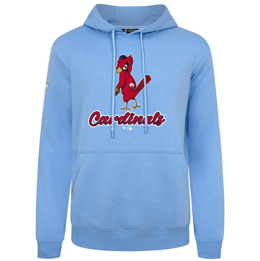 St. Louis Cardinals Levelwear Seeing Red Podium Pullover Hoodie - MLB