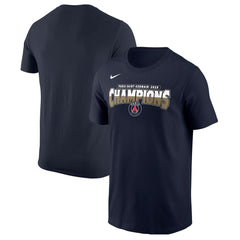 Paris Saint-Germain 2025 Champions League Winners Core T-Shirt Navy | Nike