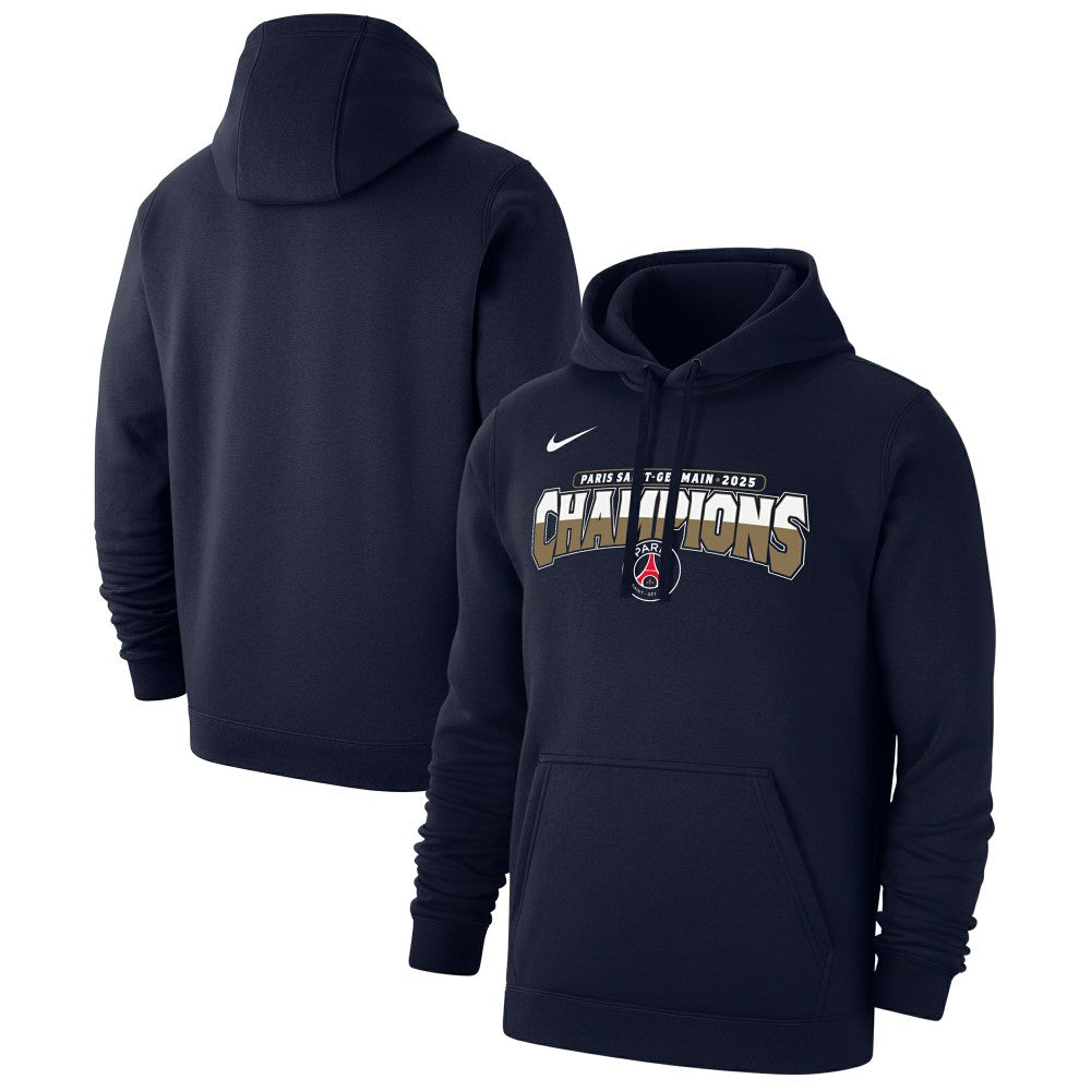 Paris Saint-Germain 2025 Champions League Winners Club Pullover Hoodie Navy | Nike Online