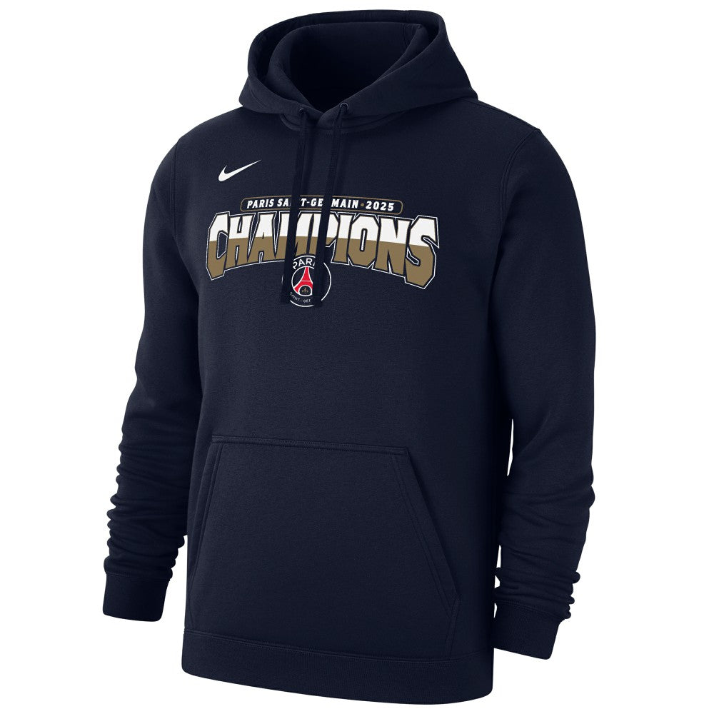 Paris Saint-Germain 2025 Champions League Winners Club Pullover Hoodie Navy | Nike Online
