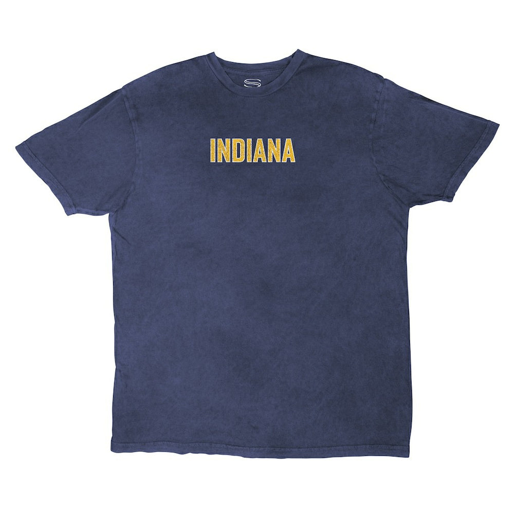 Indiana Pacers Stadium Essentials Unisex Oversized Vintage Wash T-Shirt Denim - NBA