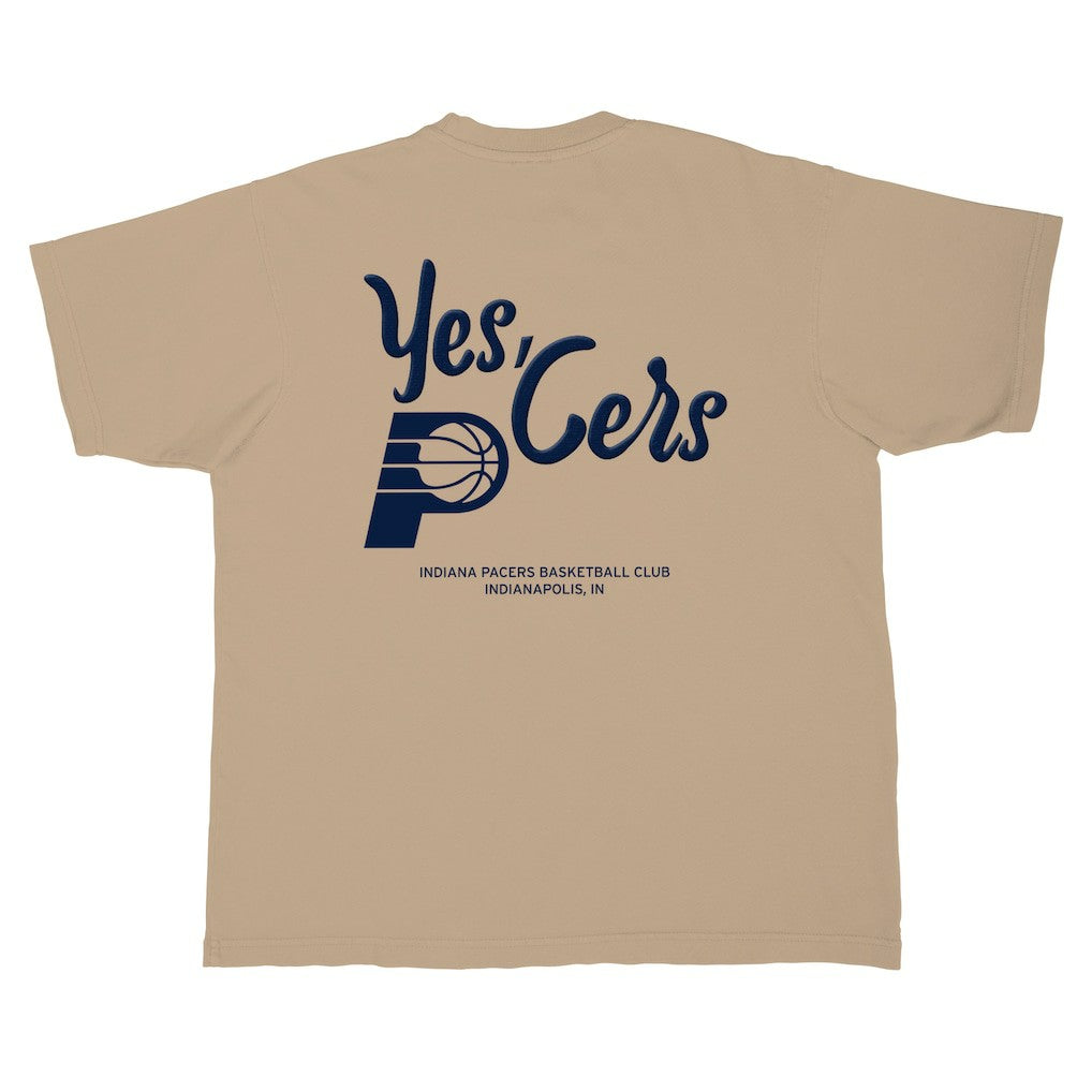 Indiana Pacers Stadium Essentials Unisex Urban T-Shirt Tan - NBA