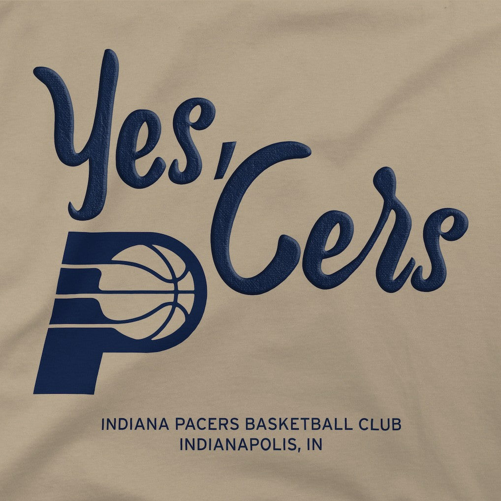 Indiana Pacers Stadium Essentials Unisex Urban T-Shirt Tan - NBA