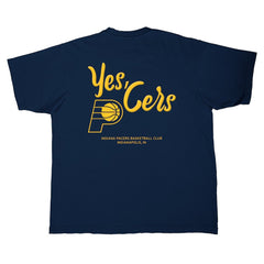 Indiana Pacers Stadium Essentials Unisex Urban T-Shirt Navy - NBA