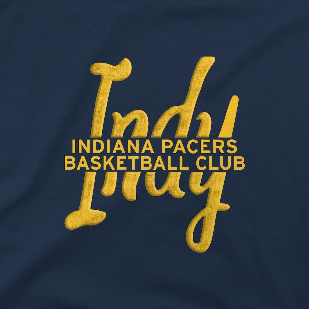 Indiana Pacers Stadium Essentials Unisex Urban T-Shirt Navy - NBA