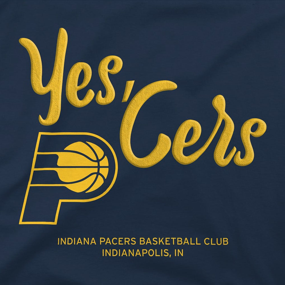 Indiana Pacers Stadium Essentials Unisex Urban T-Shirt Navy - NBA