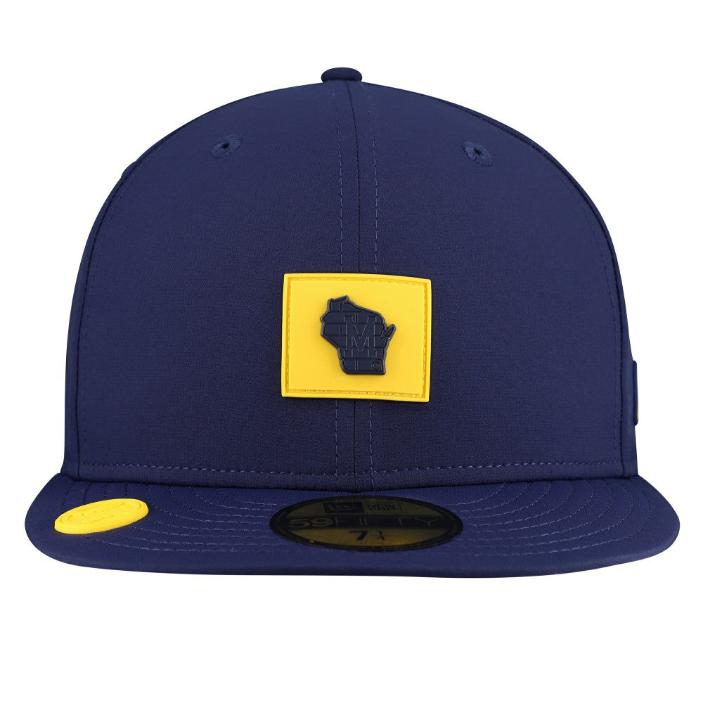 Milwaukee Brewers New Era 2026 Clubhouse Alternate 59FIFTY Fitted Hat - MLB