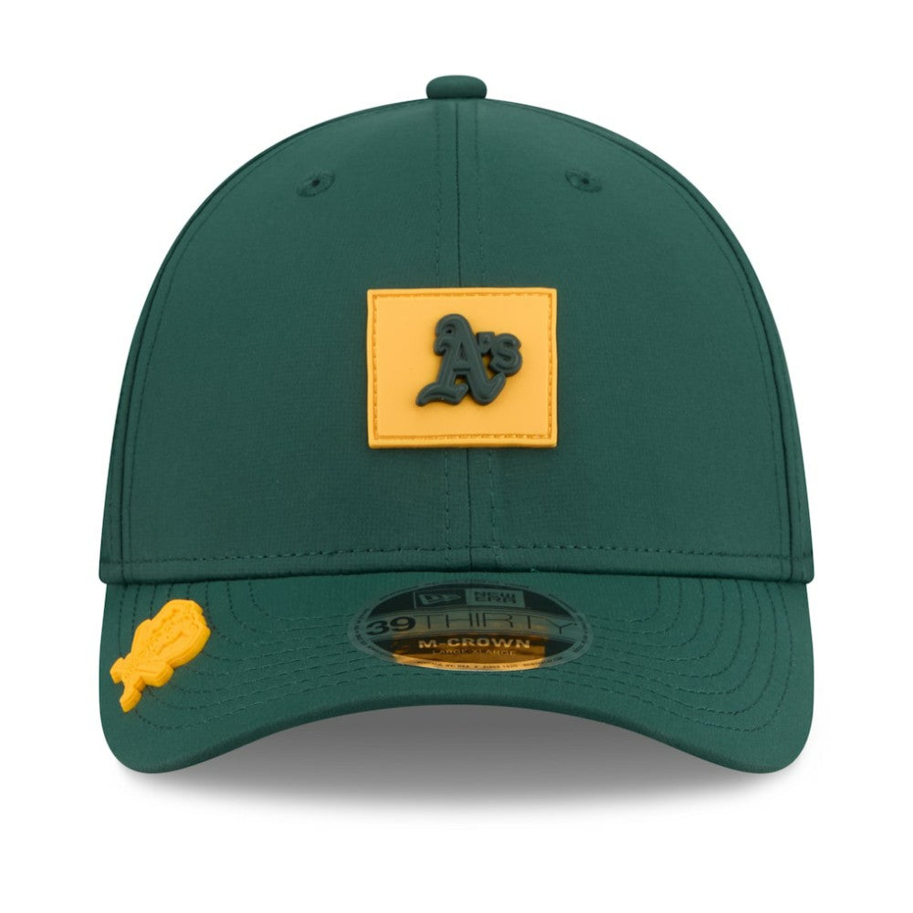Athletics New Era 2026 Clubhouse M-Crown 39THIRTY Flex Hat - MLB
