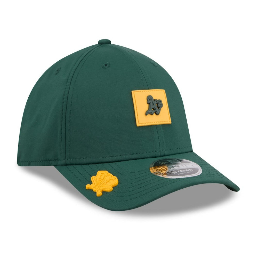 Athletics New Era 2026 Clubhouse M-Crown 39THIRTY Flex Hat - MLB