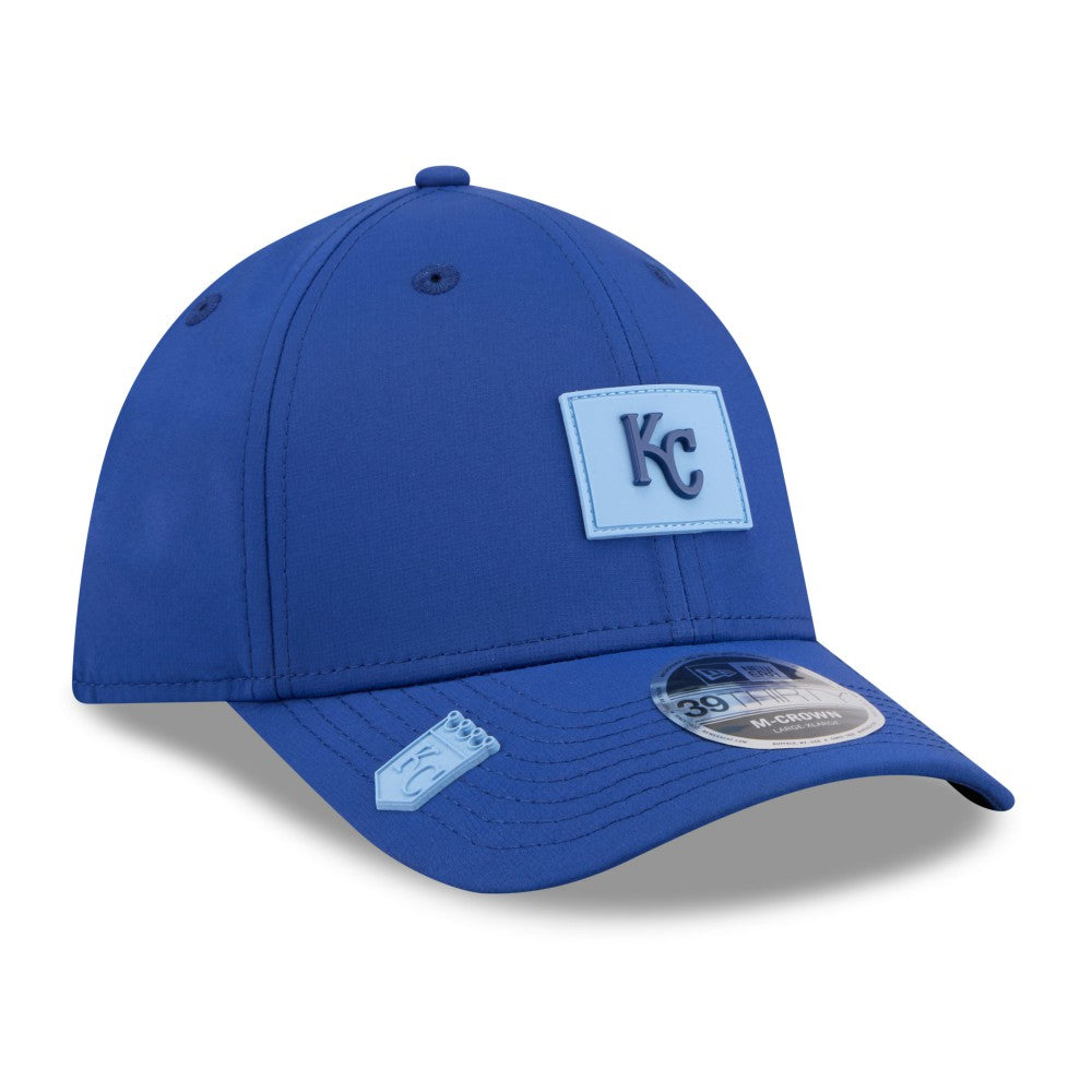 Kansas City Royals New Era 2026 Clubhouse M-Crown 39THIRTY Flex Hat - MLB