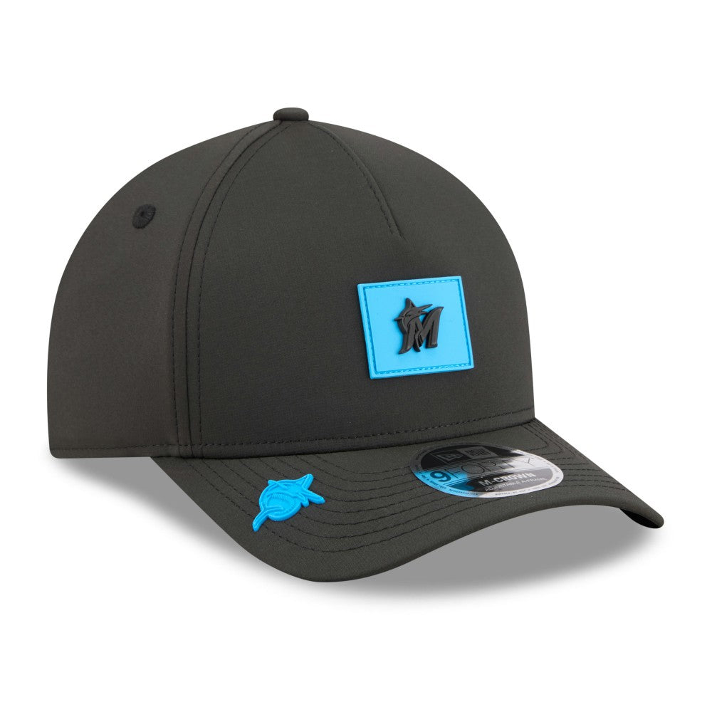 Miami Marlins New Era 2026 Clubhouse 9FORTY A-Frame Adjustable Hat - MLB
