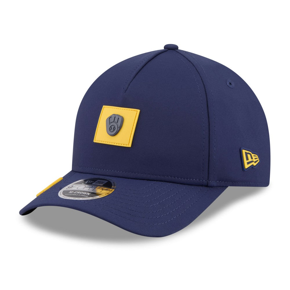 Milwaukee Brewers New Era 2026 Clubhouse 9FORTY A-Frame Adjustable Hat - MLB