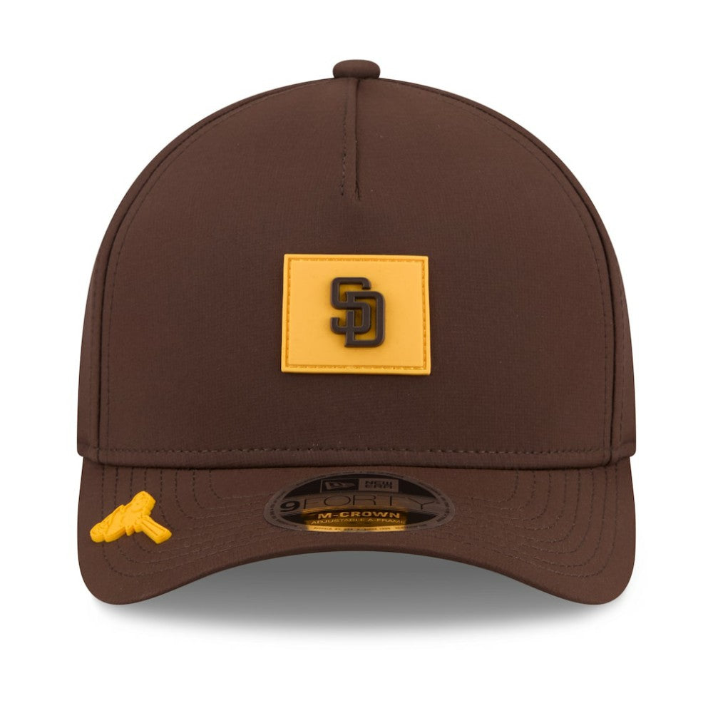 San Diego Padres New Era 2026 Clubhouse 9FORTY A-Frame Adjustable Hat - MLB