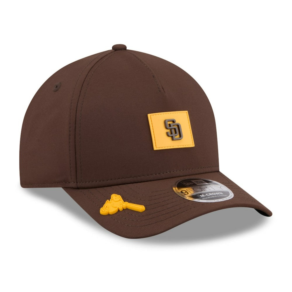 San Diego Padres New Era 2026 Clubhouse 9FORTY A-Frame Adjustable Hat - MLB