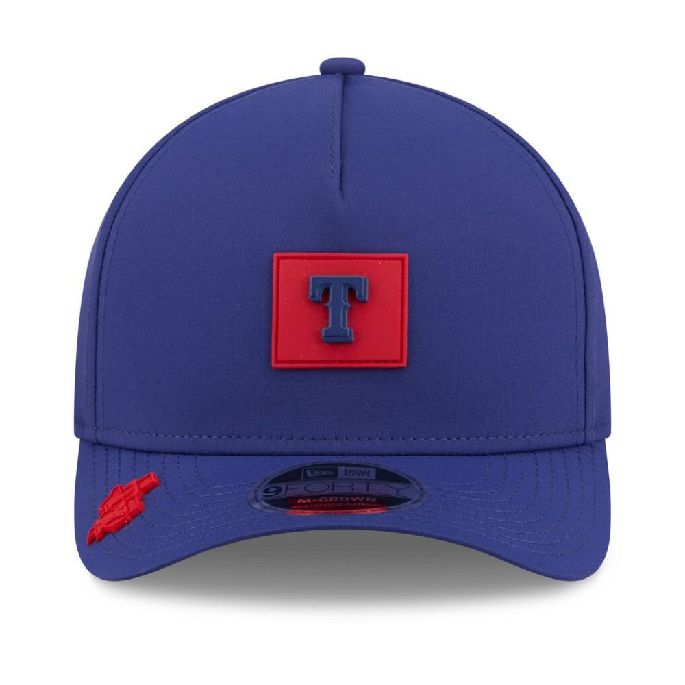 Texas Rangers New Era 2026 Clubhouse 9FORTY A-Frame Adjustable Hat - MLB