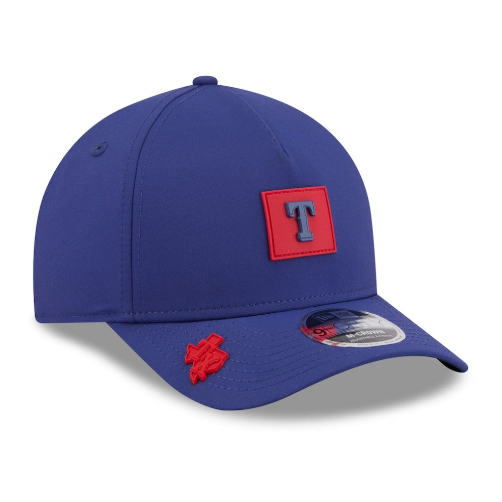 Texas Rangers New Era 2026 Clubhouse 9FORTY A-Frame Adjustable Hat - MLB