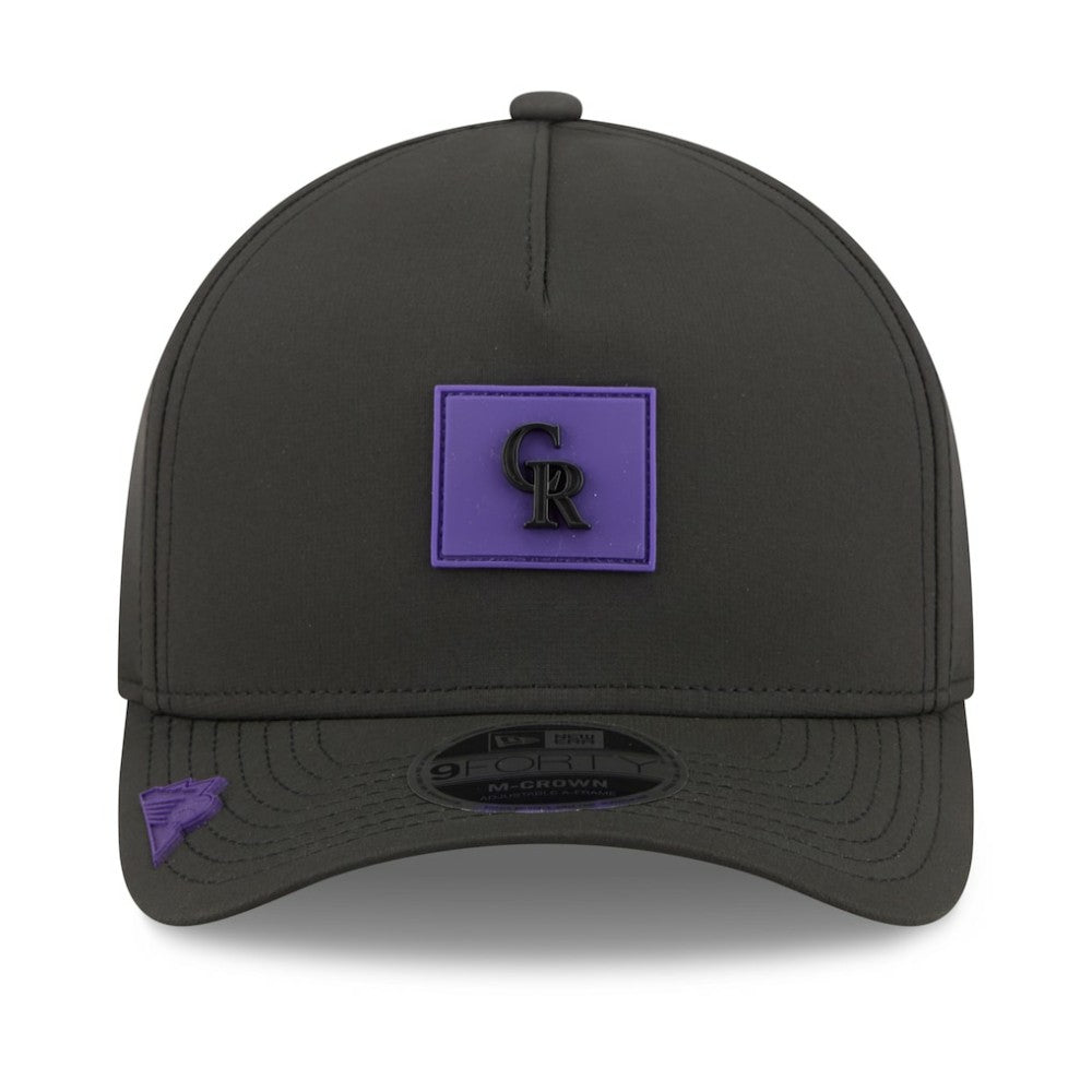 Colorado Rockies New Era 2026 Clubhouse 9FORTY A-Frame Adjustable Hat - MLB