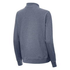 Seattle Seahawks Antigua Women's 50th Season Crush Quarter-Zip Pullover Heather Navy | NFL