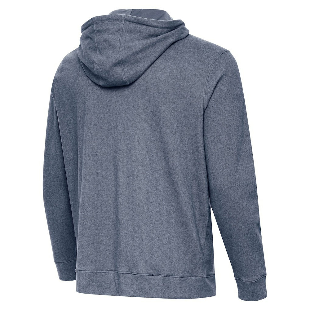 Seattle Seahawks Antigua 50th Season Cloud Pullover Hoodie Heather Navy | NFL