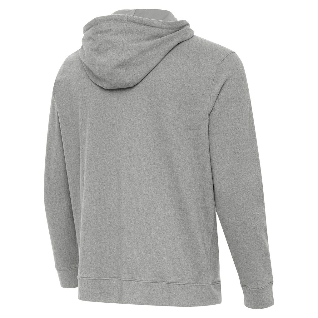 Seattle Seahawks Antigua 50th Season Cloud Pullover Hoodie Heather Gray | NFL