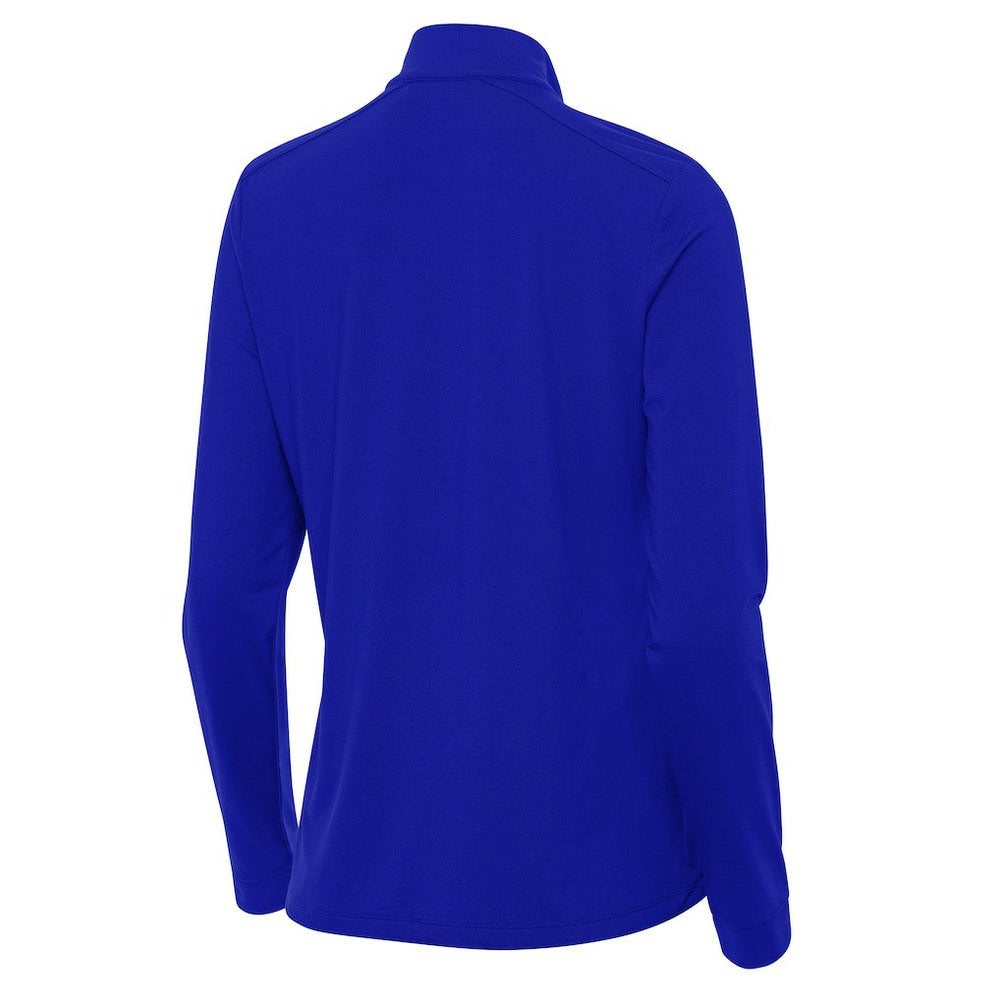 Seattle Seahawks Antigua Women's 50th Season Intent Quarter-Zip Pullover Royal | NFL