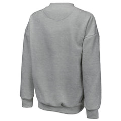 New York Knicks Majestic Threads Women's Classic Tri-Blend Pullover Sweatshirt Gray - NBA