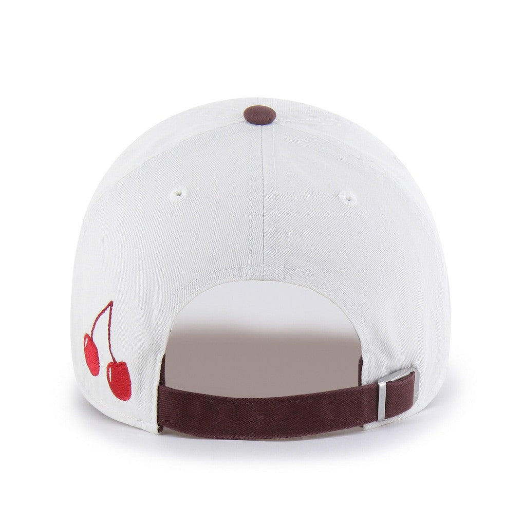 Washington Commanders '47 Unisex Love Letter Clean Up Adjustable Hat Stone/Burgundy | 47 brand