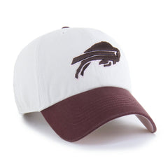Buffalo Bills '47 Unisex Love Letter Clean Up Adjustable Hat Stone/Burgundy | 47 brand