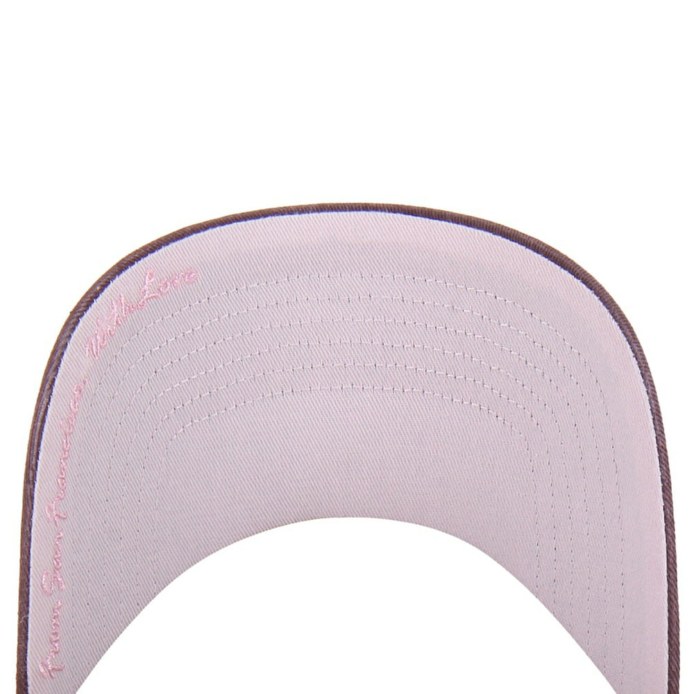 San Francisco 49ers '47 Unisex Love Letter Clean Up Adjustable Hat Stone/Burgundy | 47 brand