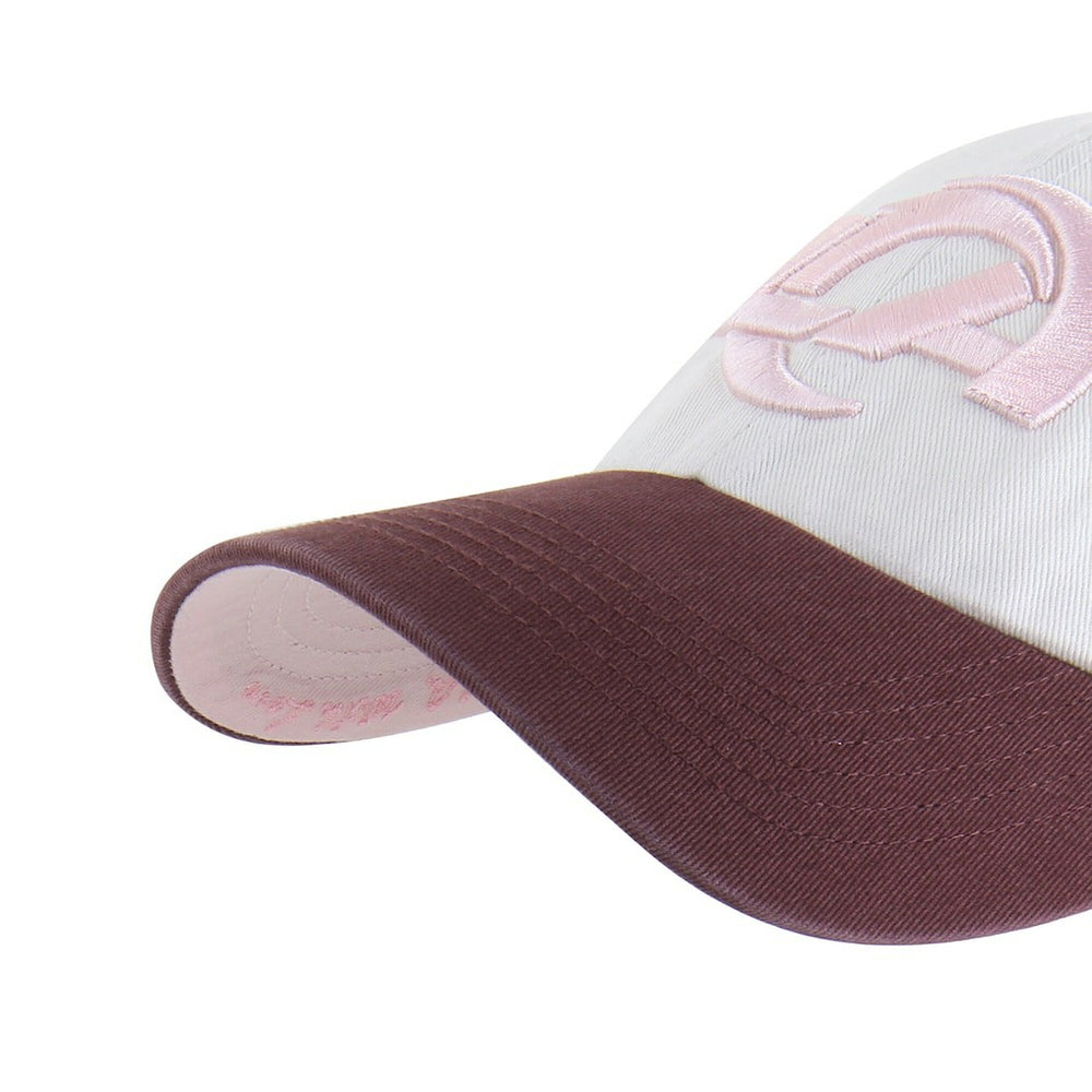 Los Angeles Rams '47 Unisex Love Letter Clean Up Adjustable Hat Stone/Burgundy | 47 brand
