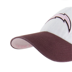 Los Angeles Chargers '47 Unisex Love Letter Clean Up Adjustable Hat Stone/Burgundy | 47 brand