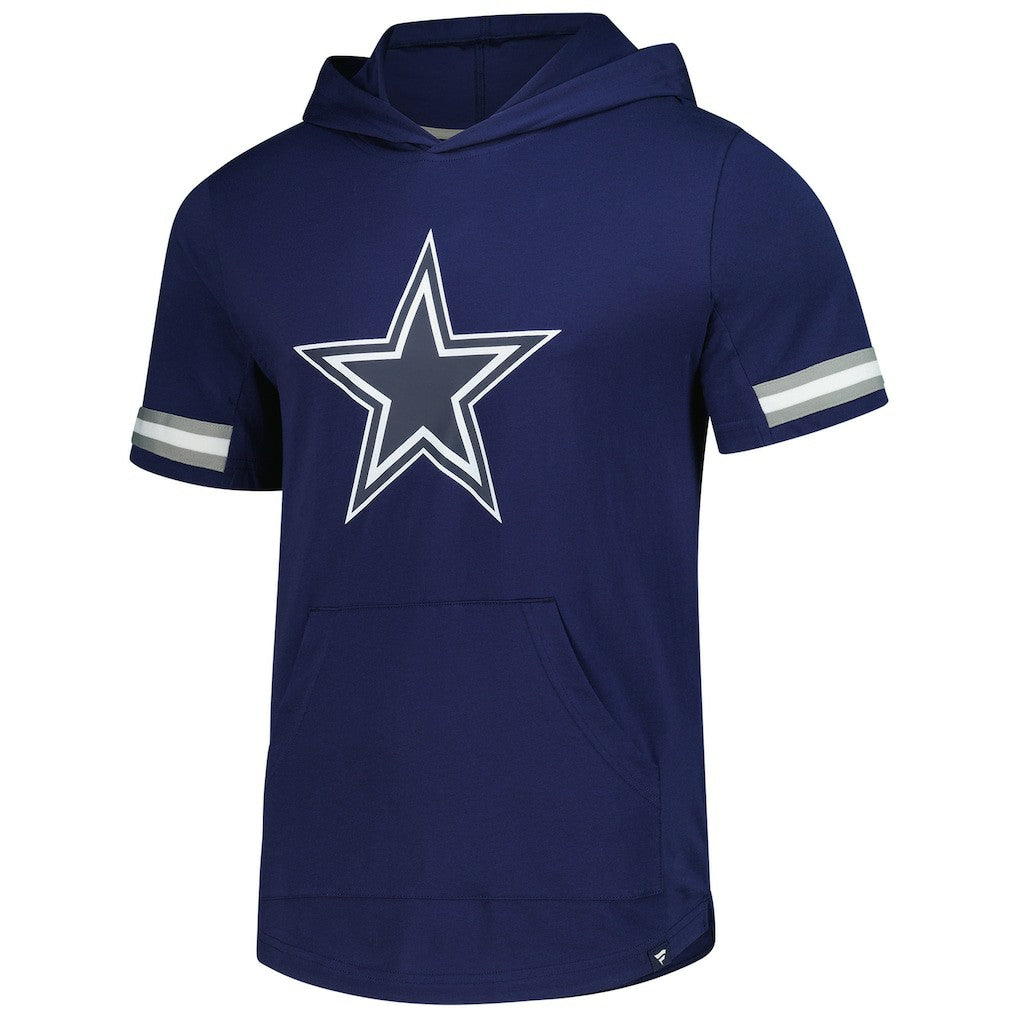 Dallas Cowboys Optimal Play Short Sleeve Hooded T-Shirt Navy | Fanatics