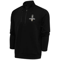 Florida Panthers Fanatics 2025 Stanley Cup Champions Genesis Quarter-Zip Pullover - Black - NHL