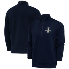 Florida Panthers Fanatics 2025 Stanley Cup Champions Genesis Quarter-Zip Pullover - Navy - NHL